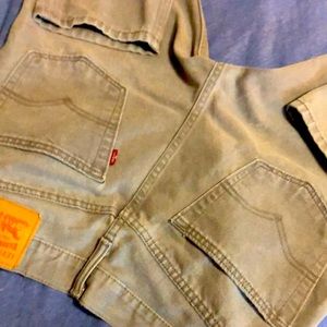 Ash grey Levi’s straight Leg Jeans